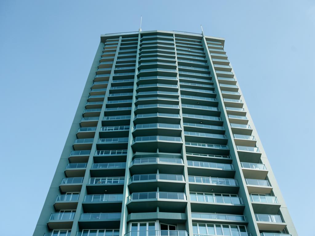 Modern residential tower